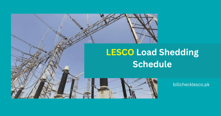 LESCO Load Shedding Schedule Impact on 30-4-2024